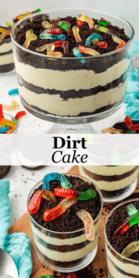 With years of experience as a baker, I've perfected the art of dirt cake, and I'm here to share my expertise with you, ensuring your dessert is always a crowd-pleaser. Trust me; follow these tips, and you'll be making dirt cake like a pro in no time! Dirt Dessert Recipe, Chocolate Dirt Cake, Dirt Pudding Recipes, Dirt Recipe, Dirt Cake Recipe, Oreo Dirt Cake, Dirt Dessert, Dirt Cake Recipes, Popular Desserts Recipes