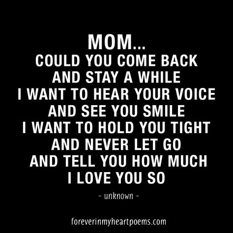 Miss My Mom Quotes, Miss You Mum, Mom In Heaven Quotes, Mom I Miss You, I Miss My Mom, Remembering Mom, Miss Mom, Mom In Heaven, Miss My Mom