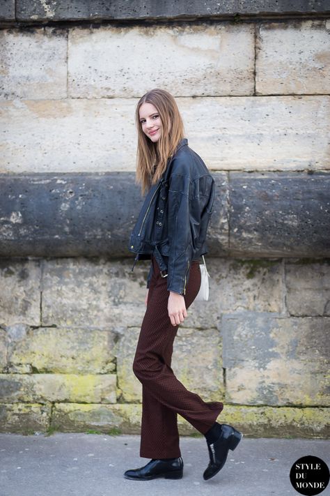 Tilda Lindstam, Paris Ideas, 2014 Street Style, Street Girl, Oufits Casual, Street Style Grunge, Model Street Style, Celebrity Street Style, Models Off Duty