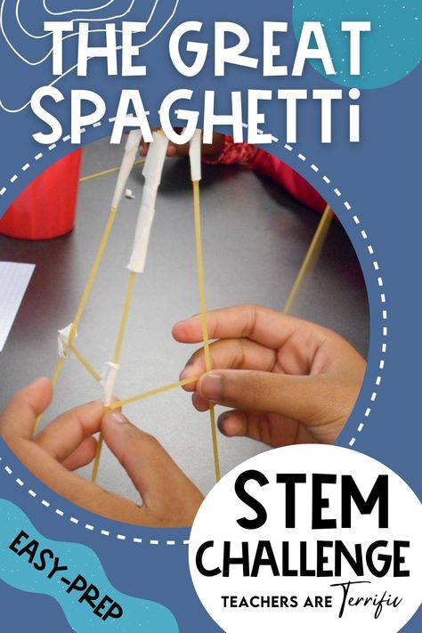 Tower Stem Challenge, Steam Activities Elementary, Simple Stem Challenges, Stem Challenges Elementary, Spaghetti Tower, Simple Stem Activities, Stem Centers, Stem Club, Elementary Stem Activities