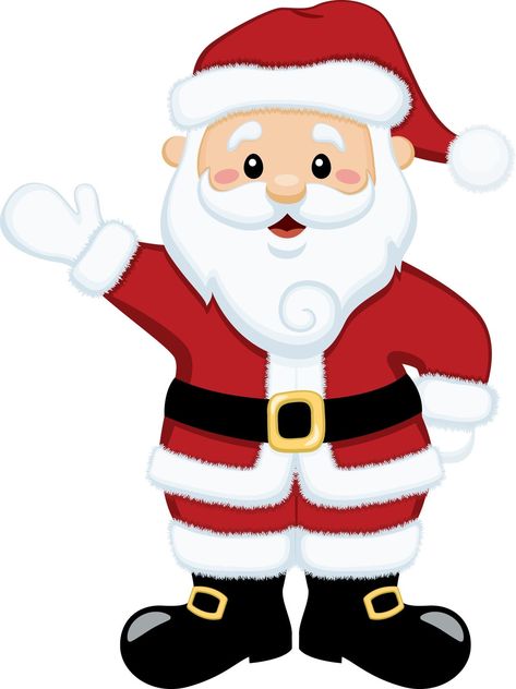 Santa Claus Drawing, Santa Claus Pictures, Happy Christmas Day, Santa Claus Images, Easter Snacks, Christmas Tree Clipart, Santa Pictures, Christmas Arts And Crafts, Christmas Rock