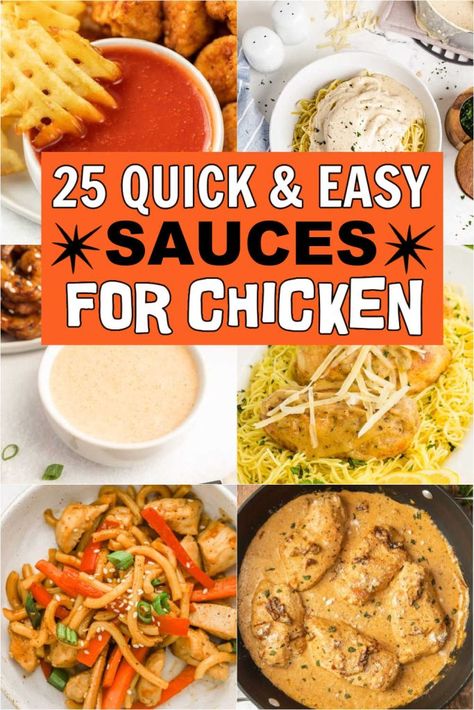 Chicken Dip Sauce, Easy Chicken Sauce Recipes Simple, Simple Chicken Sauce Recipes, Sauce For Chicken And Vegetables, Special Sauce For Chicken, Sauce To Make With Chicken, Sauce Ideas For Chicken, Types Of Sauces For Chicken, Best Chicken Sauce Recipe