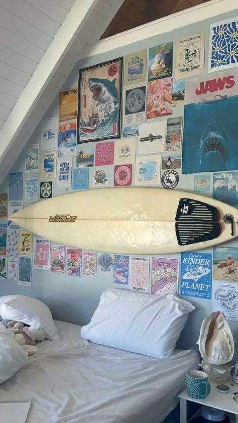 Surfer Room, Surf Room Decor, Ocean Room Decor, Beachy Room Decor, Beach Room Decor, Beachy Bedroom, Surf Room, Ocean Room, Beachy Room