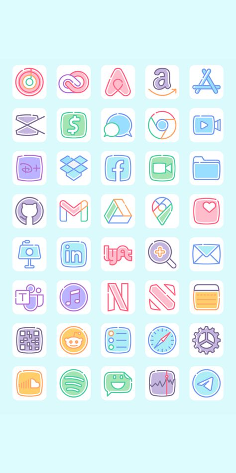 Free iOS 16 Phone Icon Set Free Phone Icons, Free Aesthetic App Icons, Free Widget Icons, Cute Pastel App Icons, Free Ios Icons, Iphone Icon Pastel, Free Iphone Theme Apps, Goodnotes Icon Aesthetic, Iphone Apps Icon Aesthetic