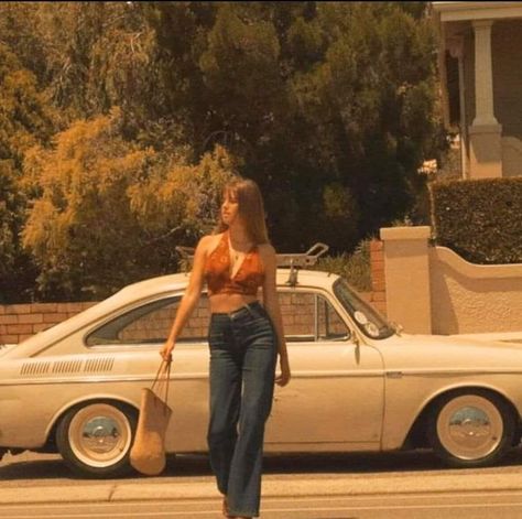 1970s Aesthetic, Americana Aesthetic, 70s Inspired Fashion, 70s Aesthetic, 70s Outfits, Americana Fashion, Vintage Americana, Old Car, 70s Inspired