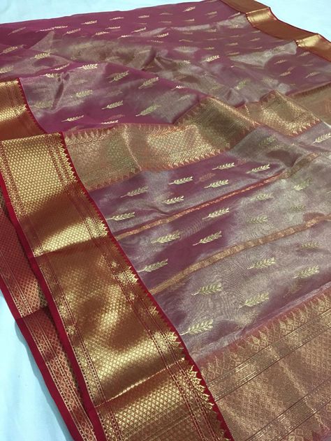 Chanderi Silk Saree With Price, Silk Tissue Saree, Saree With Price, Saree Pattern, Workout Daily, Katan Saree, Saree Kanchipuram, Concrete Staircase, Ethnic Clothes