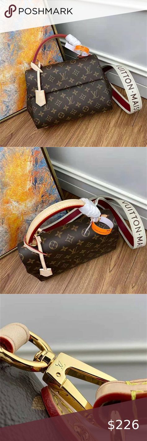 Louis Vuitton Cluny BB Handbag M44863 tote bag & Louis Vuitton Handbags, Louis Vuitton Cluny, Satchel Handbags, Bag Straps, Vuitton Handbags, Out Of Style, Purses And Handbags, Zip Around Wallet, Satchel