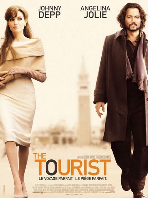 The Tourist The Tourist Movie, The Tourist Angelina Jolie, Johnny Depp Angelina Jolie, Steven Berkoff, Johnny Depp Movies, Ingmar Bergman, Movies Worth Watching, I Love Cinema, Go To Movies