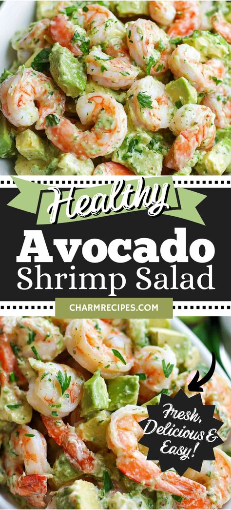 Avocado Shrimp Salad Avocado And Shrimp Salad, Shrimp And Avocado Salad Recipes, Fresh Shrimp Salad, Avocado Shrimp, Salad With Shrimp And Avocado, Shrimp And Avocado Recipes, Simple Shrimp Salad, Avocado Shrimp Salad, Shrimp And Avocado Salad