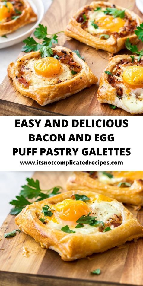 Egg Puff Pastry, Ideal Breakfast, Puff Pastry Recipes Savory, Gut Diet, Egg Puff, Breakfast Tart, Savory Breakfast Recipes, English Afternoon Tea, Galette Recipe