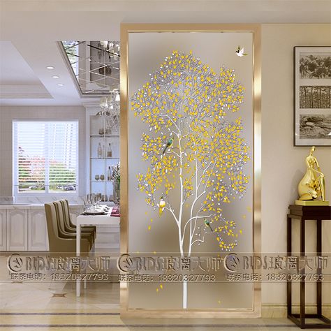 Partition Design Glass Partition Designs, Designer Glass Partition, Partition Ideas For Open Kitchen, Interior Glass Partition Walls, Glass Partition Wall Living Room, Living Room Glass Partition Design, Modern Partition Wall Entrance, Partition Glass Design Interiors, Partition Wall Living Room Entrance