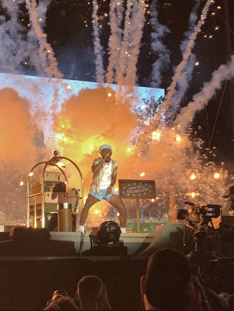 Concert Pics Aesthetic, Concert Aesthetic Pictures, Concert Astethic Pictures, Concerts Aethstetic, Tyler Concert, Tyler The Creator Wallpaper, Odd Future, Dream Concert, Concert Aesthetic