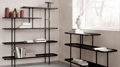 Slice - Wendelbo Regal Design, Contemporary Furniture Design, Bookcase Shelves, Aarhus, Metal Shelves, Contemporary Furniture, Design Store, Shelving Unit, Bookshelves