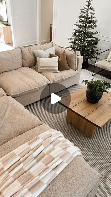 Jeanne Zamith | Organic & Neutral Home Decor on Instagram: "‼️YOU GUUUUUYS!!!! We upgraded our living room couch with the @albanyparkhome Kova L shaped sectional (Teddy Boucle Performance Fabric), and it’s a game-changer! My dream couch, truly 🥹 Y’all know I’m all about style and practicality (hellllooooo dogs & kids) and this sofa delivers 👏🏼👏🏼👏🏼 It has hypoallergenic and vegan cushions, which makes it a win for comfort and conscience. Plus, it’s spill proof. Literally liquid just beads right off. 😌 I’ve been using the storage ottoman to store my blankets & it’s been a game changer. Y’all it is SO GOOD!! Albany Park is having their biggest sale of the year for Black Friday!! My couch is over $750 off now until Nov 30! Up to 40% on all other designs/furniture too! Comment “LINK” & Albany Park Sectional, Kova Sectional, Albany Park Kova Sofa, Kova Sofa, Dream Couch, L Shaped Sectional, Albany Park, Couch With Chaise, Neutral Home Decor