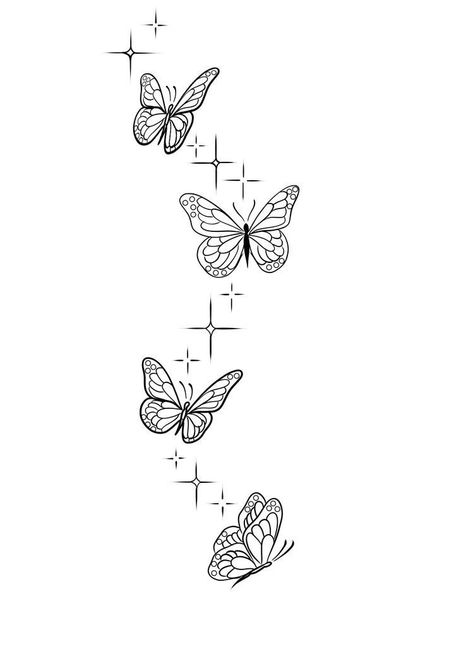 Small Similar Tattoos, Simplistic Tattoos Arm, Top Of Lower Arm Tattoos For Women, Butterfly Forearm Tattoo Half Sleeves, Simplistic Tattoos Butterfly, Butterfly Tattoo For Daughter, Tattoo Ideas With Shading, Butterfly Tattoo No Shading, Wrist Tattoos Butterflies