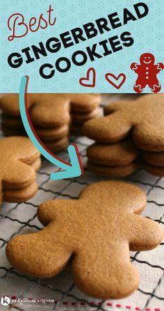 High Altitude Gingerbread Cookies, Recipe Gingerbread Cookies, Best Ginger Bread Cookie Recipe, Go Gerbread Cookies, Ginger Bread People, Gingerbread People Cookies, The Best Gingerbread Cookie Recipe, Ginger Bread Cookie Recipe Soft, Gingerbread Recipe Cookie