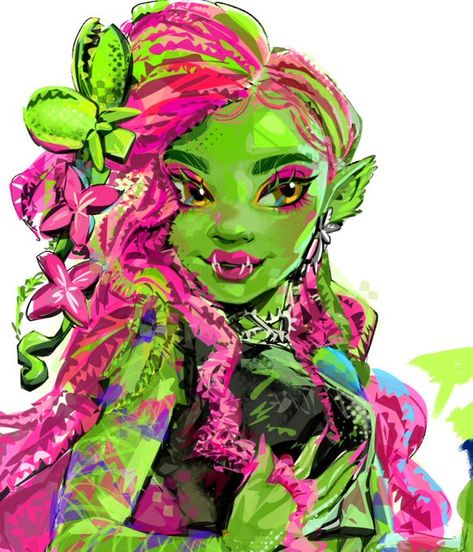 G3 Monster High, Venus Mcflytrap, Shadow Monster, Arte Monster High, Monster High Pictures, Catty Noir, Monster High Art, Fantasy Art Dolls, Monster High Characters