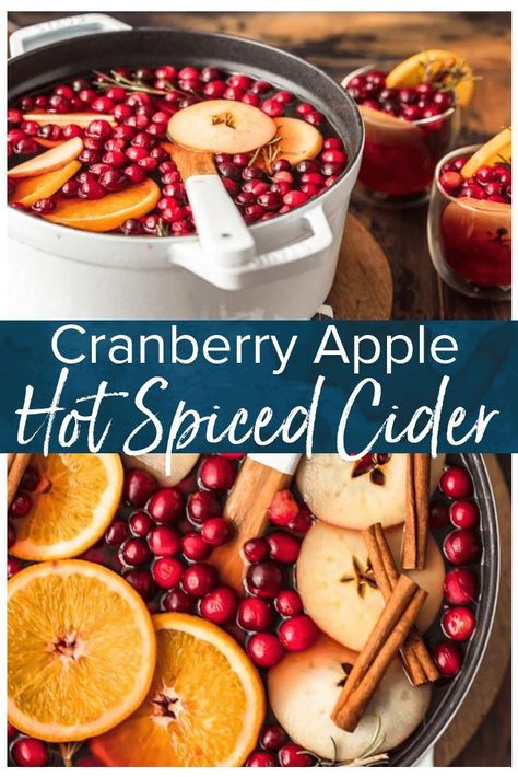 Hot Mulled Cider Recipe, Hot Mulled Apple Cider, Hot Cider Recipes, Spiced Cider Recipe, Cider Drink Recipes, Mulled Cider Recipe, Hot Apple Cider Recipe, Hot Spiced Cider, Vinegar Recipes