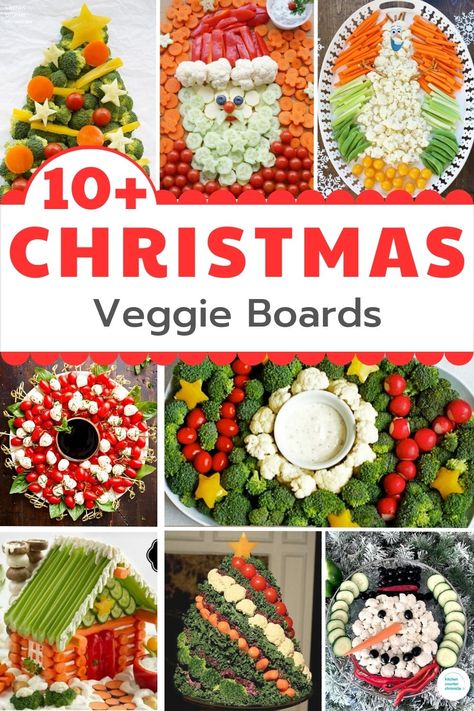 Christmas Veggies For Kids, Christmas Charcuterie Board Veggies, Vegetable Board Christmas, Veggies Christmas Tree, Xmas Tree Veggie Platter, New Year’s Eve Veggie Tray, Christmas Appetizers Veggie Tray, Christmas Veg Tray Platter Ideas, Christmas Food Vegetables