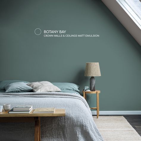 Botany Bay Crown, Crown Botany Bay Paint, Crown Paint Colours, Crown Paints, Swedish Decor, Botany Bay, Interior Design Color, Downstairs Bathroom, Nordic Interior