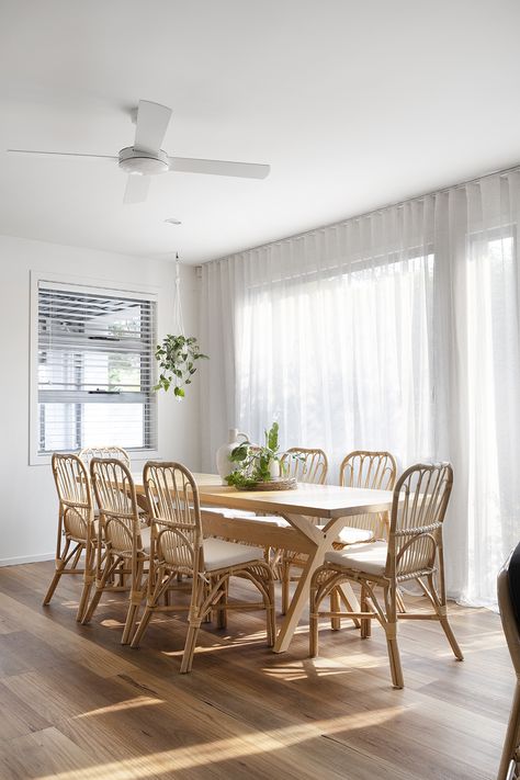 Orange dining room chairs