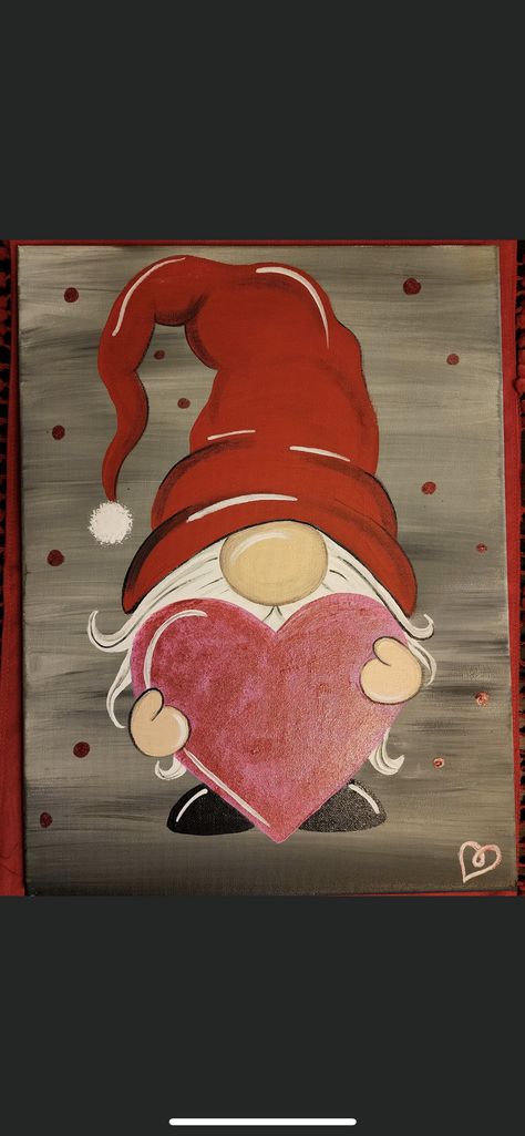 Light Up Paintings, Cute Valentine Paintings, Painting Ideas On Canvas Valentines, Canvas Painting Valentines Day, Cute Valentine’s Day Paintings, Diy Valentines Painting Canvas, Sip And Paint Ideas Valentines Day, Painting Ideas Valentines Day, Valentine Painting Ideas On Canvas