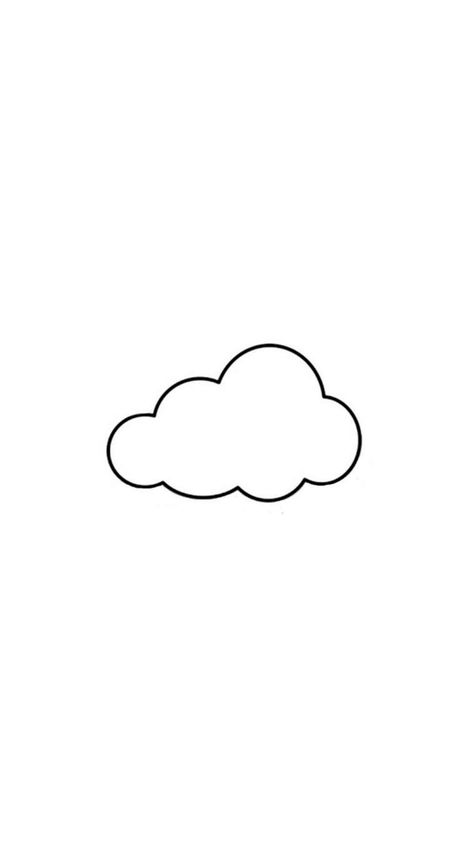 Clouds Tattoo Fine Line, Cute Cloud Drawing Aesthetic, Cloud Simple Drawing, Cloud Line Tattoo, Clouds Aesthetic Tattoo, Cloud Tattoo Minimalist, Cloud Outline Tattoo, Clouds Drawing Aesthetic, Tiny Cloud Tattoo