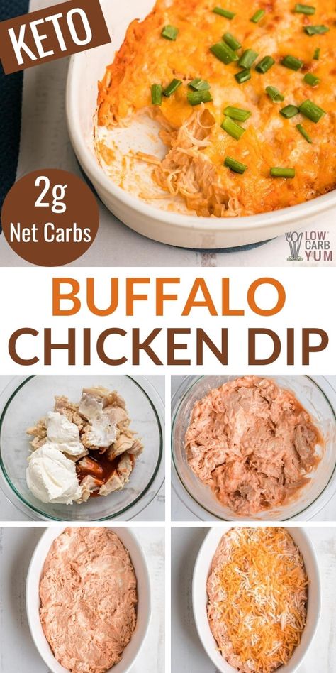 Keto Buffalo Chicken Dip, Keto Buffalo Chicken, Chicken Dip Recipe, Buffalo Chicken Dip Recipe, Low Carb Low Fat Recipes, Low Carb Appetizers, Chicken Dip, Chicken Dips, Low Carb Breakfast Recipes