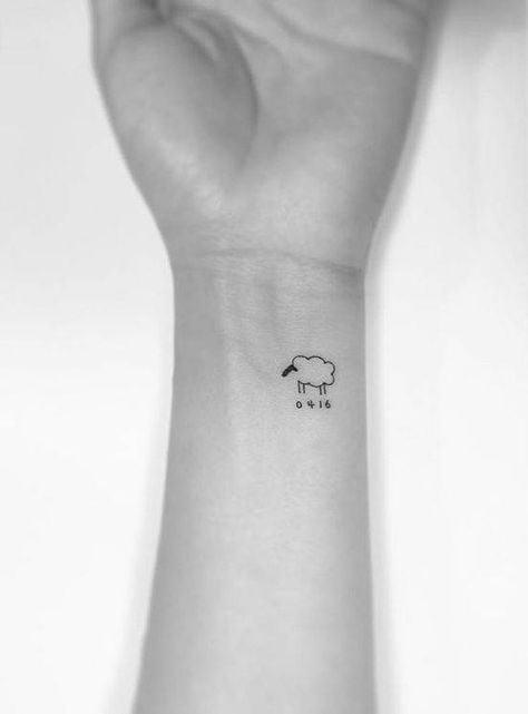 Lds Tattoo Ideas, Catan Tattoo, Lamb Tattoo Simple, Imago Dei Tattoo, Black Sheep Tattoo, Playground Tattoo, Lamb Tattoo, Ireland Tattoo, Shoulder Cap Tattoo