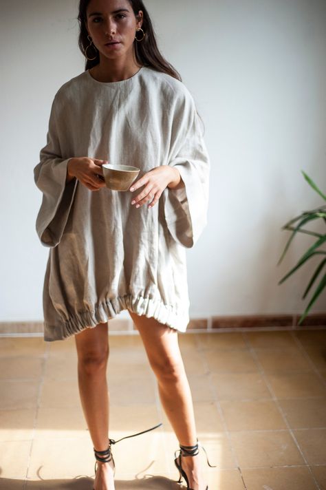 Amy Walker, Minimalist Blouse, Linen Kimono, Shawl Sweater, Linen Fashion, Boho Blouse, Oversized Blouse, Oversize Knit, Mohair Sweater