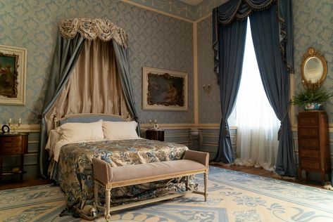 Regency Bedroom, Regency Interior, Regency Decor, Style Anglais, Georgian Architecture, Regency Era, Design Del Prodotto, Interior Trend, Elegant Decor