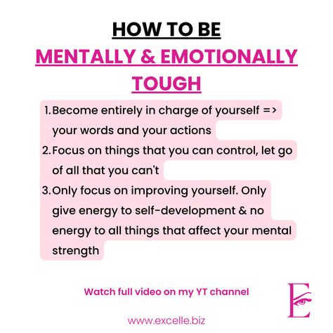 How To Not Have An Attitude, How To Be An Overachiever, How To Become Mentally Tough, How To Become Less Emotional, How To Empower Yourself, How To Be Tough, How To Be More Private, How To Have A Strong Mindset, How To Become Emotionally Strong