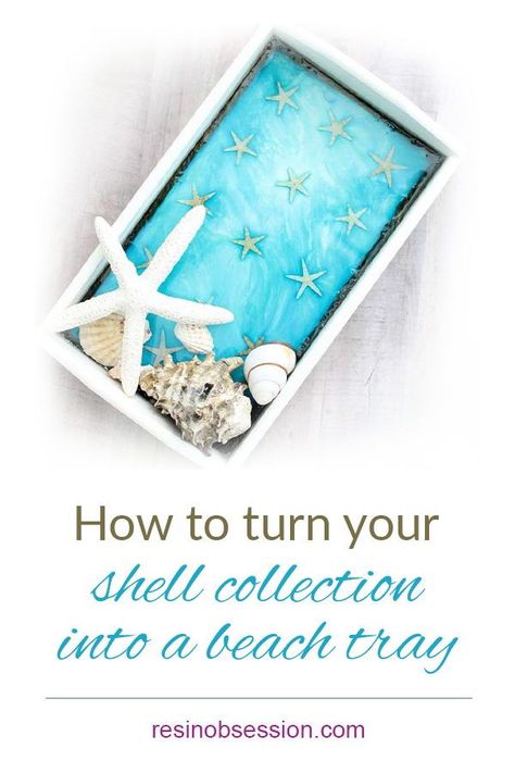 How to turn your beach shells into a resin tray. Fun way to preserve your ocean shells. . . . . . #resin #resinobsession #resincrafts Resin Techniques, Resin Tips, Ocean Shells, Resin Crafting, Beach Shells, Resin Tray, Shell Collection, Resin Supplies, Resin Jewellery