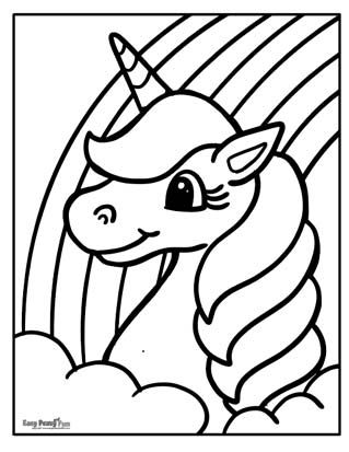 Unicorn Coloring Pages - 50 Printable Sheets - Easy Peasy and Fun Unicorn Free Coloring Pages, Unicorn Coloring Pictures, Coloring Unicorn Free Printable, Drawing Sheets For Colouring, Unicorn Outline Printable, Coloring For Girls For Kids, Unicorn Free Printable Coloring Pages, Unicone Art Drawing For Kids, Unicorn Coloring Sheets Free Printable