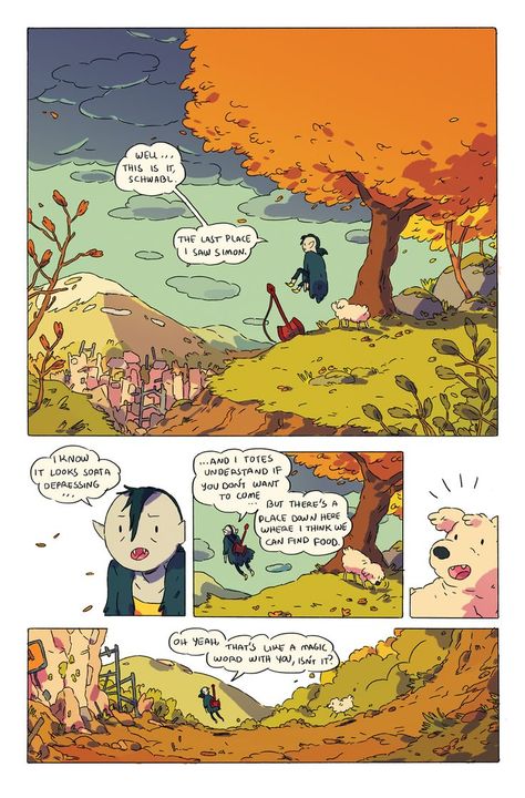 Comic Page Layout, King Of Ooo, Graphic Novel Layout, Adventure Time Comics, Comic Book Layout, Boom Studios, Comic Layout, Graphic Novel Art, Comic Style Art