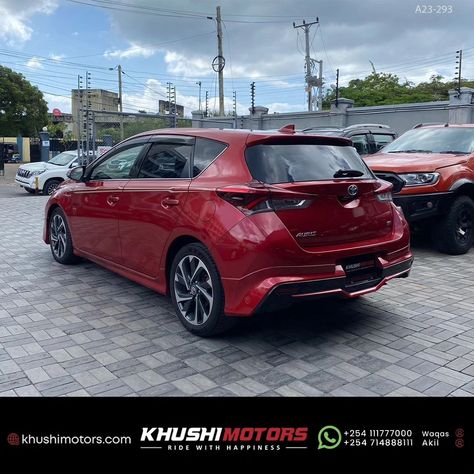 ”𝗧𝗼𝘆𝗼𝘁𝗮 𝗔𝘂𝗿𝗶𝘀 in Red Color with Black/White Interior, Dynamic shape with chrome garnished bumper grill, LCD screen with double reverse cameras, Front and rear AC vents & Sports mode Is Available At 𝗞𝗵𝘂𝘀𝗵𝗶 𝗠𝗼𝘁𝗼𝗿𝘀 𝗞𝗲𝗻𝘆𝗮. Made with precision and quality in Japan." 𝟱 𝗠𝗼𝗿𝗲 𝗨𝗻𝗶𝘁 is Available in Stock. Price Starting from 2,000,000 KSH. To Buy the Best Car in 𝗠𝗼𝗺𝗯𝗮𝘀𝗮 👇🏻 🌐Website: https://khushimotors.com 📞Feel Free To Contact Our Team: 📲Mr. Waqas: +254 111777000 📲Mr. Akil: +254 714 888111 🗣️Lang... 2025 Prayer, Mombasa Kenya, Ac Vent, Toyota Auris, Black And White Interior, Vision Board Manifestation, Prayer Board, 2024 Vision, Photo To Video