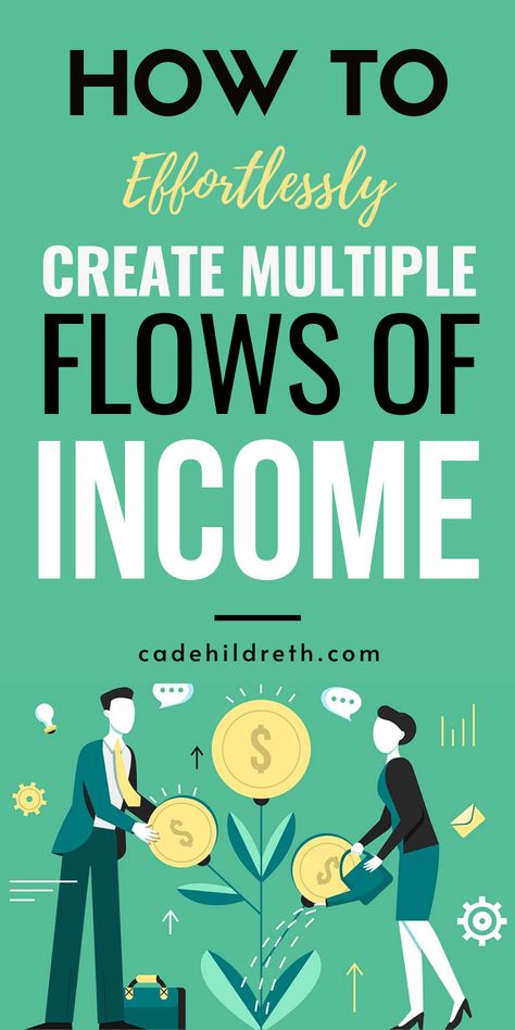 How to Effortlessly Create Multiple Flows of Income Passive Income Sources, Multiple Income, Money Management Advice, Money Making Jobs, Financial Life Hacks, Multiple Streams Of Income, Money Making Hacks, Money Life Hacks, Blogger Tips