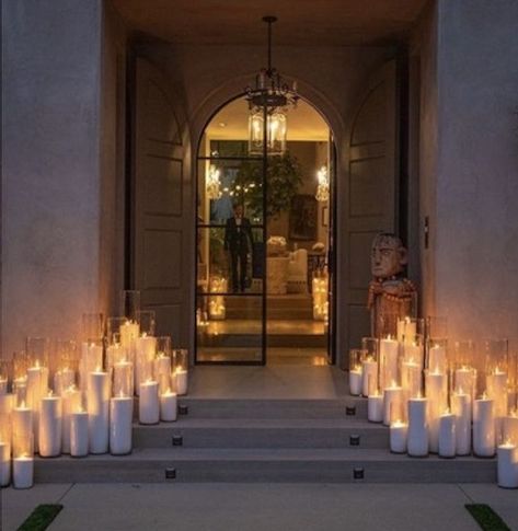 Wedding Altar Candles, Candles Reception, Aisle Candles, Candle Lit Ceremony, Pillar Vases, Candlelit Wedding, Candle Lit Wedding, Wedding Alters, Ceremony Candles