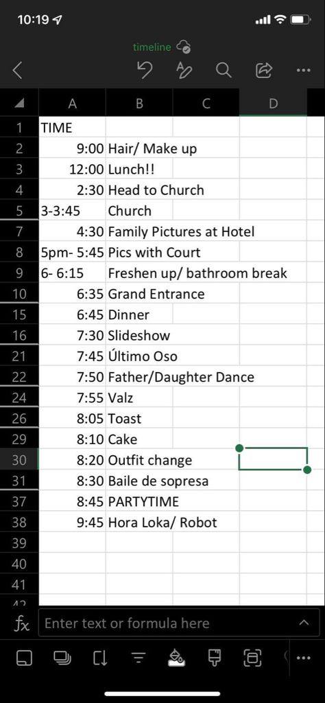 Checklist For Quinceanera, Order Of Events For Quinceanera, Quince Day Schedule, Quinceanera Event Timeline, Things To Do At Your Quince, Quince Padrinos List, Quince Schedule Of Events, Quince Itinerary, Sweet 16 Timeline