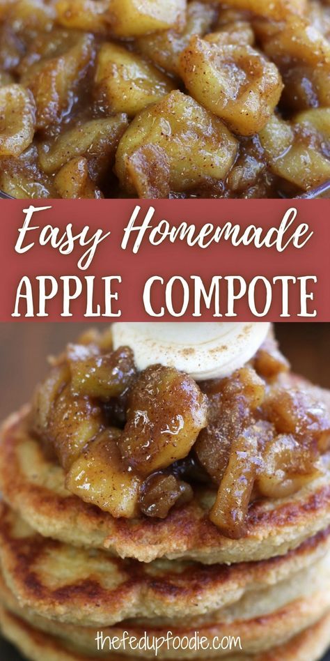 Hot Apple Topping, Waffles With Apple Topping, Cooked Apples For Pancakes, Apples On Pancakes, Cinnamon Apple Pancake Topping, Pancakes With Apple Topping, Apple Cinnamon Topping For Pancakes, Apple Topping For Waffles, Apple Pie Compote