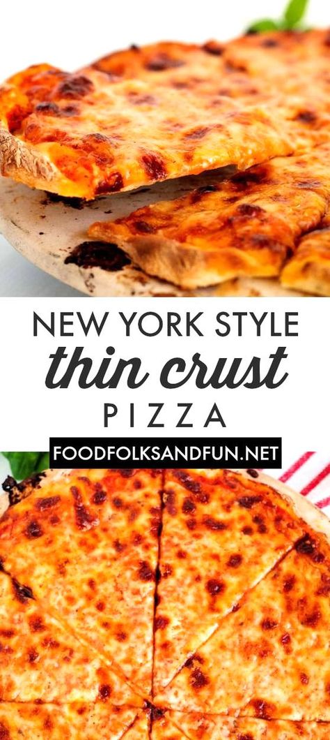 New York Pizzeria, Pizza Dips, Ny Style Pizza, Ny Pizza, New York Pizza, New York Style Pizza, Pizza Crust Recipe, Crust Pizza, Pizza Recipes Homemade