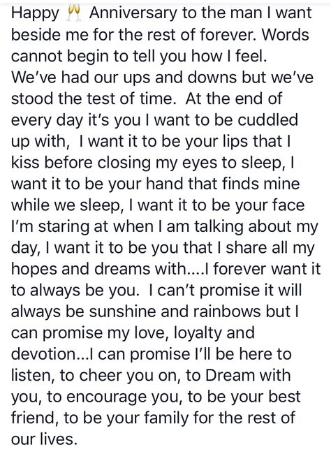 Happy ❤️ Anniversary love AF❤️JF Things To Say To Your Boyfriend On Your Anniversary, How To Wish Boyfriend On Anniversary, Happy Anniversary My Love My Life, Love Letters For Anniversary, Paragraphs For Anniversary, Letter To My Boyfriend Anniversary, 6 Month Anniversary Text For Him, 2 Anniversary Quotes For Husband, Wish Happy Anniversary Messages