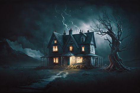 Scary Room Background, Horror Background Wallpapers, Ghost House Background, Horror House Background, Haunted House Images, Cartoon Horror Background, Horror Background For Editing, Horror House Aesthetic, Horror Thumbnail