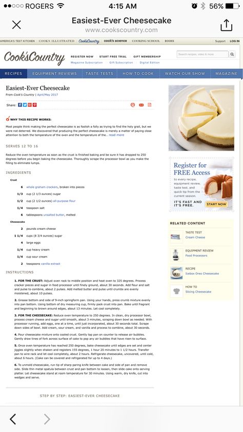 Cooking School, Food Words, Taste Testing, Recipe Cards, Cheesecake, Dessert