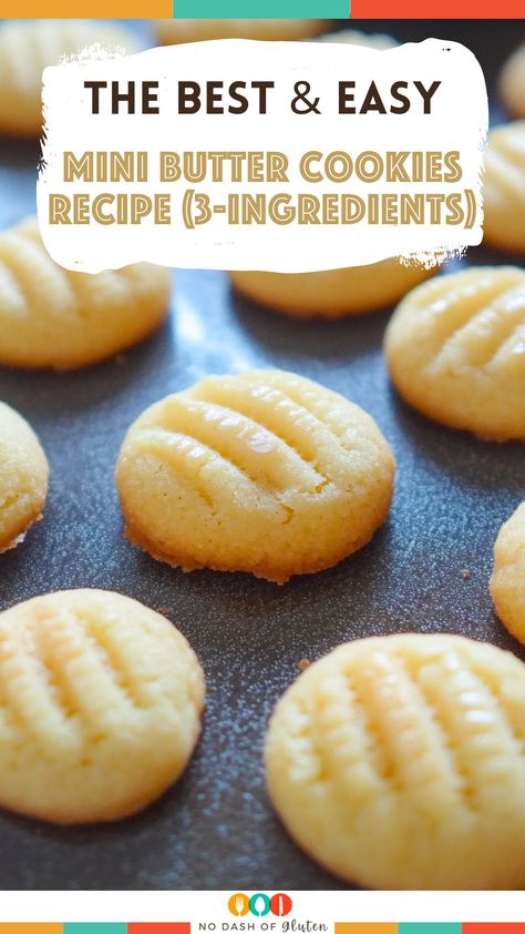 Cookies With Ingredients At Home, Few Ingredient Baked Goods, Quick Sweet Treats 3 Ingredients, 3 Ingredients Cookies Easy, Cheap And Easy Cookies, Petit Fours Cookies, Simple Baked Desserts, Easy Wedding Cookies Simple, Quick Snack Recipes Sweet