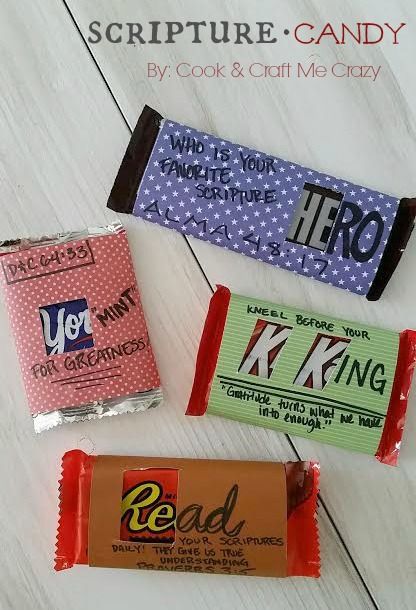 Scripture Candy. Use for Secret Sister gifts at Girls Camp, Visiting Teaching sweet, or a simple pick me up for a friend. Girls Camp Gifts, Birthday Sister Gift, Secret Pal Gifts, Sister Gift Ideas, Pillow Treats, Secret Sister Gifts, Secret Sister, Church Gifts