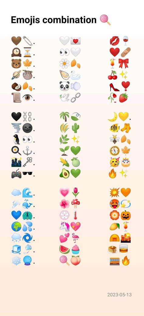 Unique Emojis For Bio, 2 Emoji Combinations, Crush Emoji Combo, Insta Story Emoji Ideas, Strawberry Emoji Combo, Matching Instagram Notes, Emoji Caption For Instagram, Instagram Emoji Captions, Orange Emoji Combinations