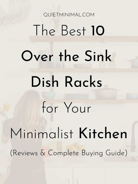 Here’s my roundup of the best over the sink dish racks for your kitchen. Plus, I’ll share my tips and buying guide to choosing the right over sink dish rack. Integrated Dish Drying Rack, Countertop Dish Drying Rack, Farmhouse Sink Drying Rack, In Sink Drying Rack, Kitchen Sink Dish Rack Ideas, Drying Rack Ideas Kitchen, Dish Strainer Ideas Drying Racks, Above Sink Drying Rack, Over The Sink Drying Rack