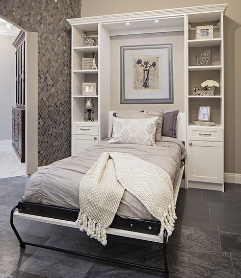 Side Cabinet Storage, One Room Flat, Full Size Murphy Bed, Horizontal Murphy Bed, Murphy Bed Ikea, Murphy Wall Beds, Murphy Bed Desk, Modern Murphy Beds, Space Saving Beds