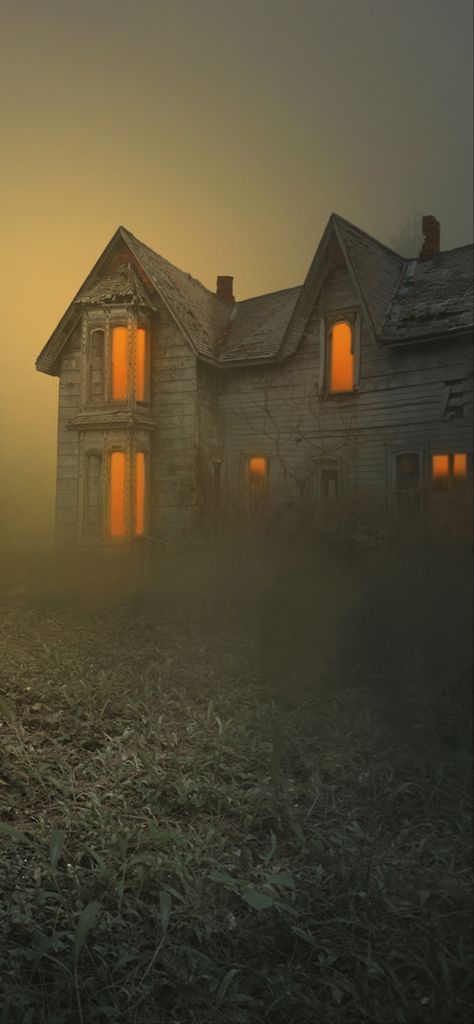 House Iphone Wallpaper, Haunted House Wallpaper, House Wallpaper, Crazy Wallpaper, Ios 16, Fall Pictures, Home Wallpaper, Landscape Wallpaper, Halloween House